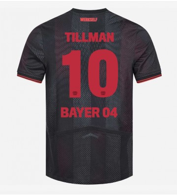 Bayer Leverkusen Malik Tillman #10 Domácí Dres 2025-26 Krátký Rukáv